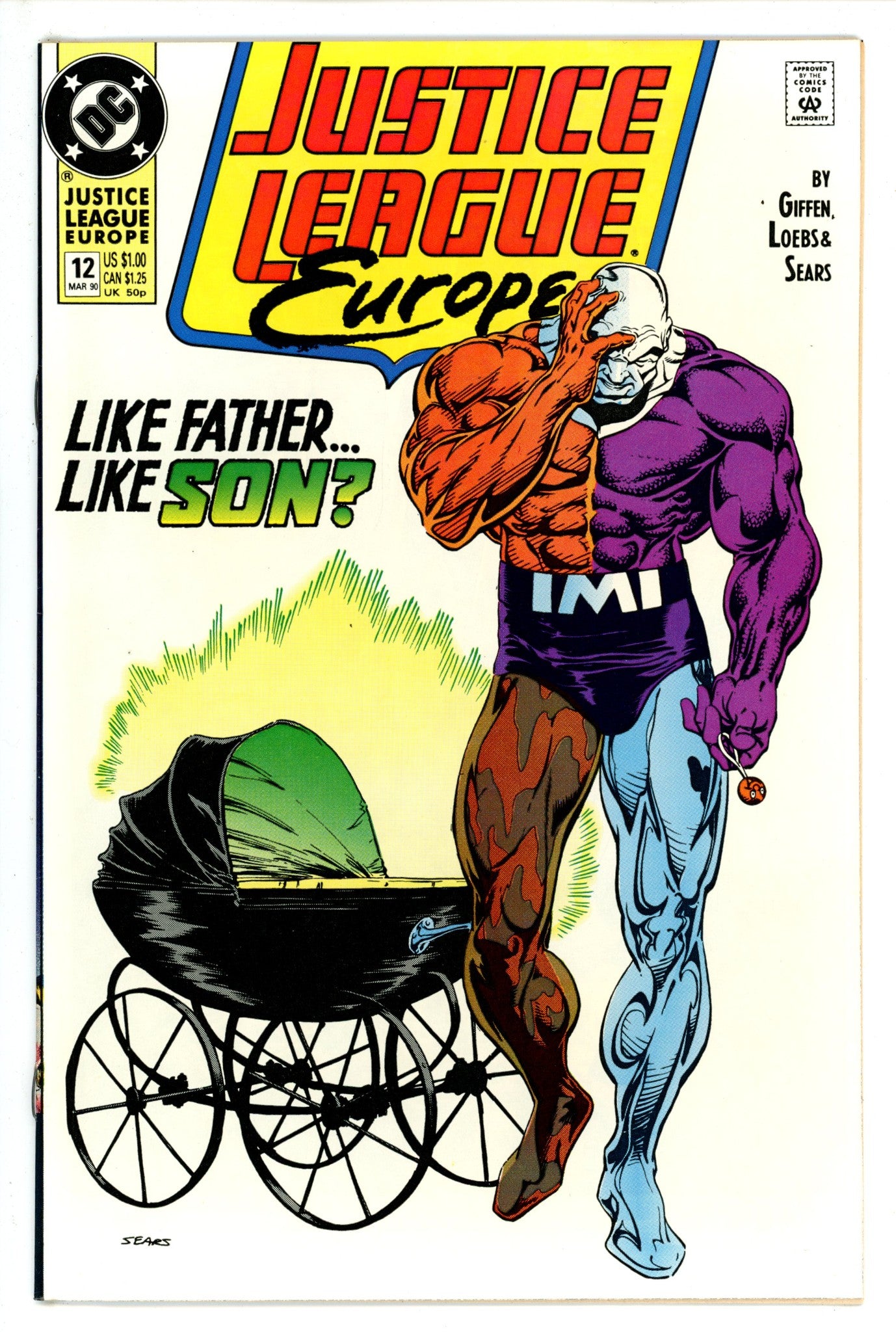Justice League Europe 12 (1990)