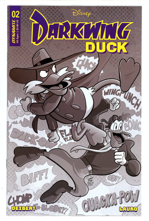 Darkwing Duck Vol 2 2 Edgar B&W Incentive Variant (2023)