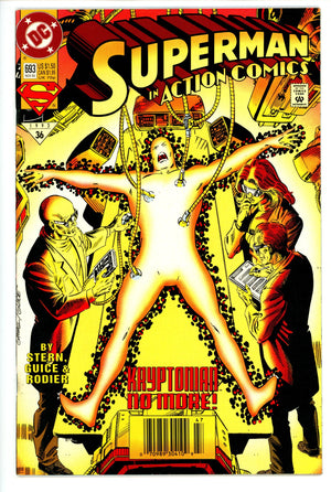 Action Comics Vol 1 693 Newsstand