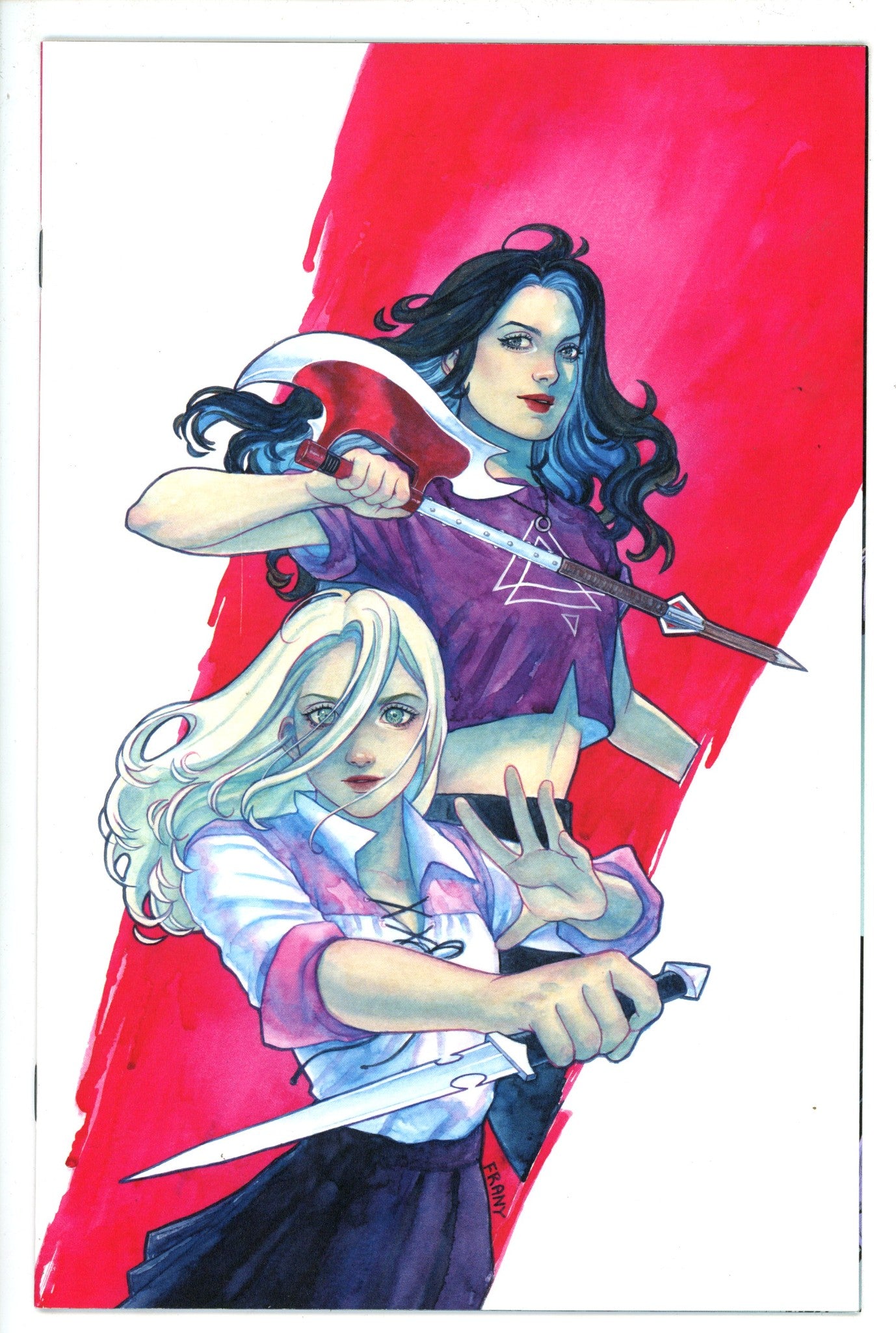 Buffy The Vampire Slayer 33 Frany Virgin Variant