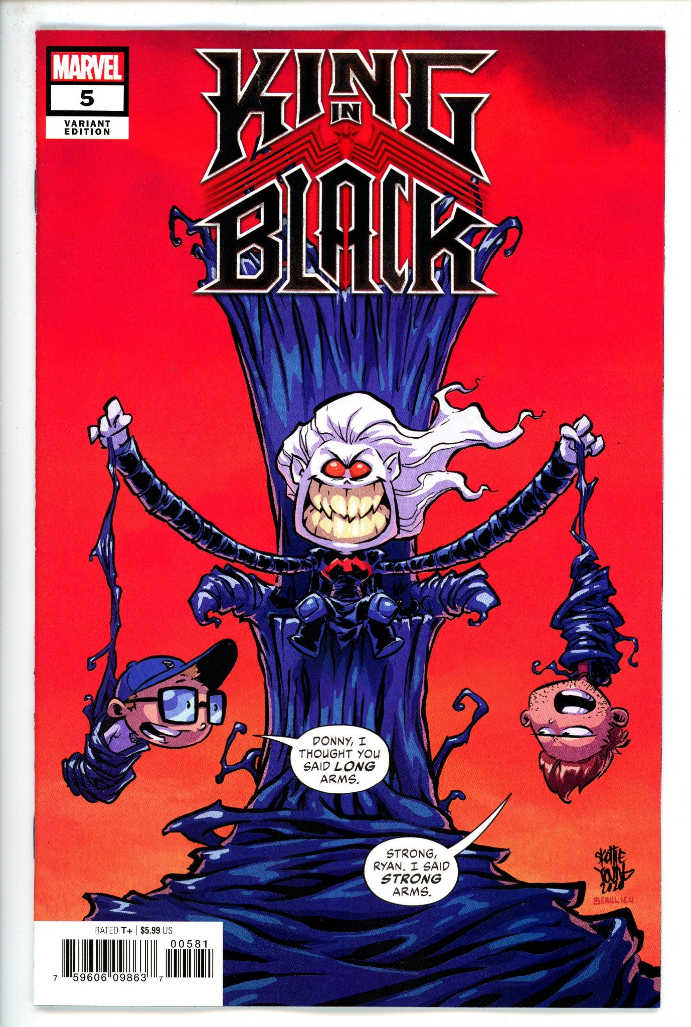 King in Black 5 Young Variant-Marvel-CaptCan Comics Inc