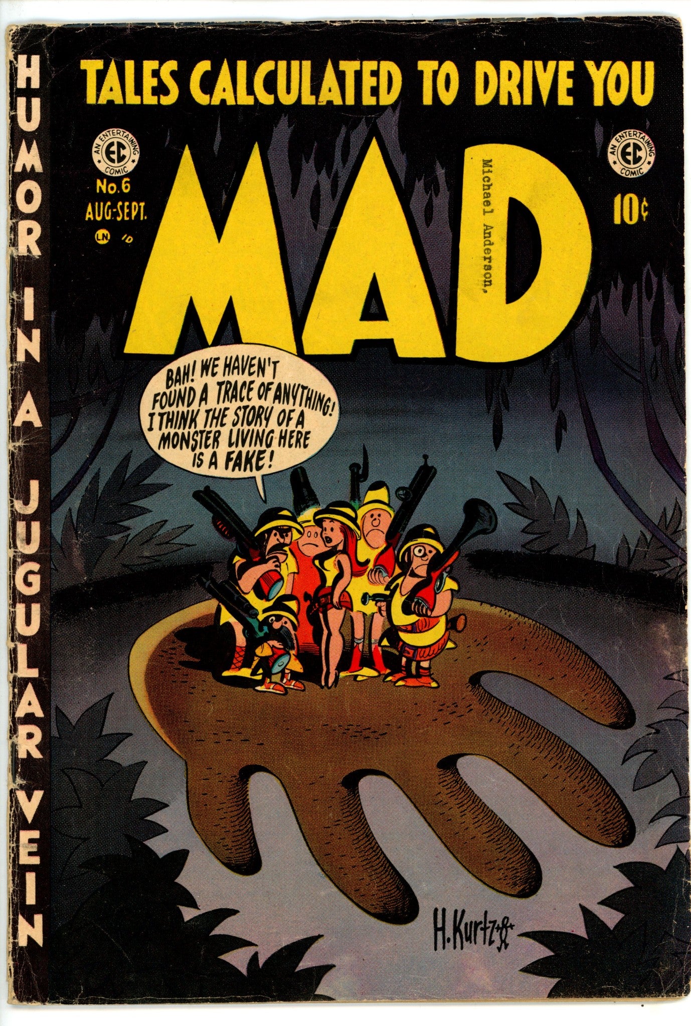MAD Magazine 6 VG
