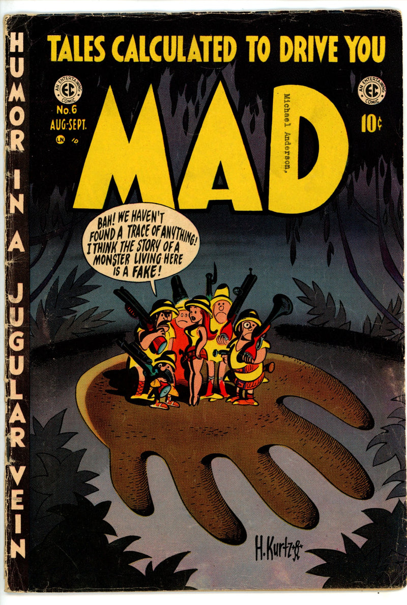 MAD Magazine 6 VG