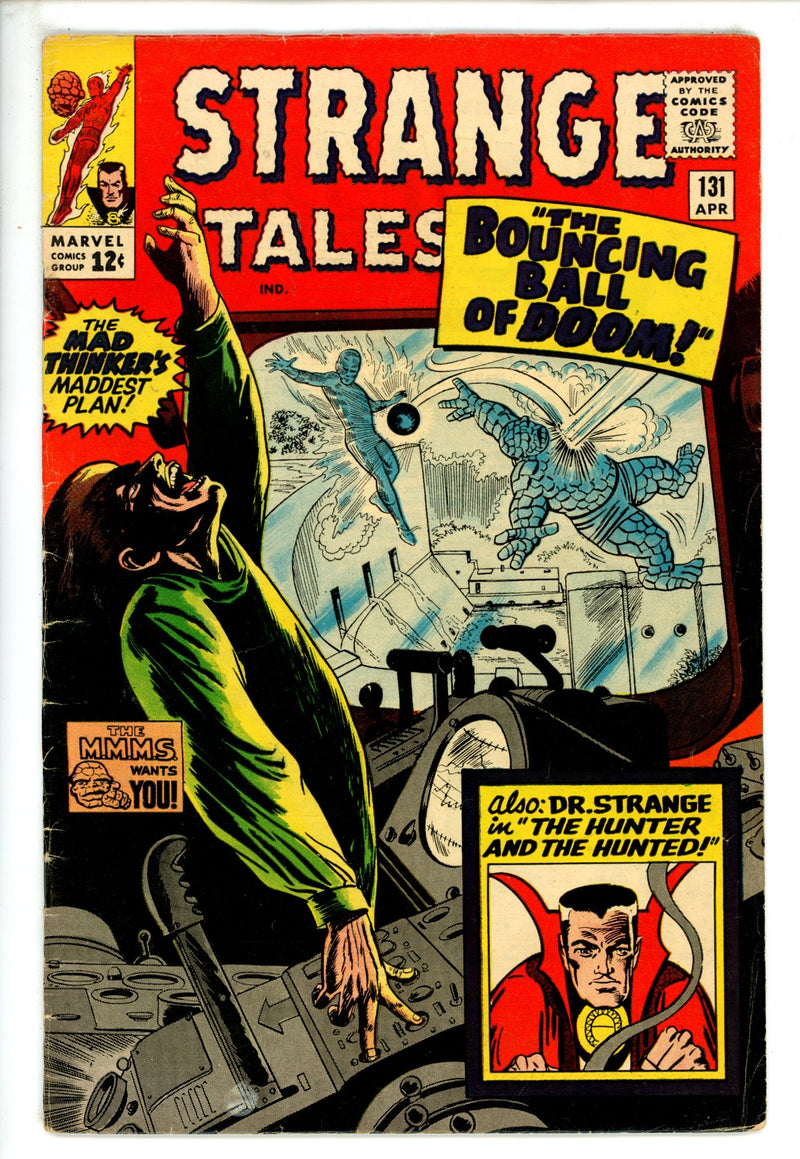 Strange Tales Vol 1 131 FN- (1965)