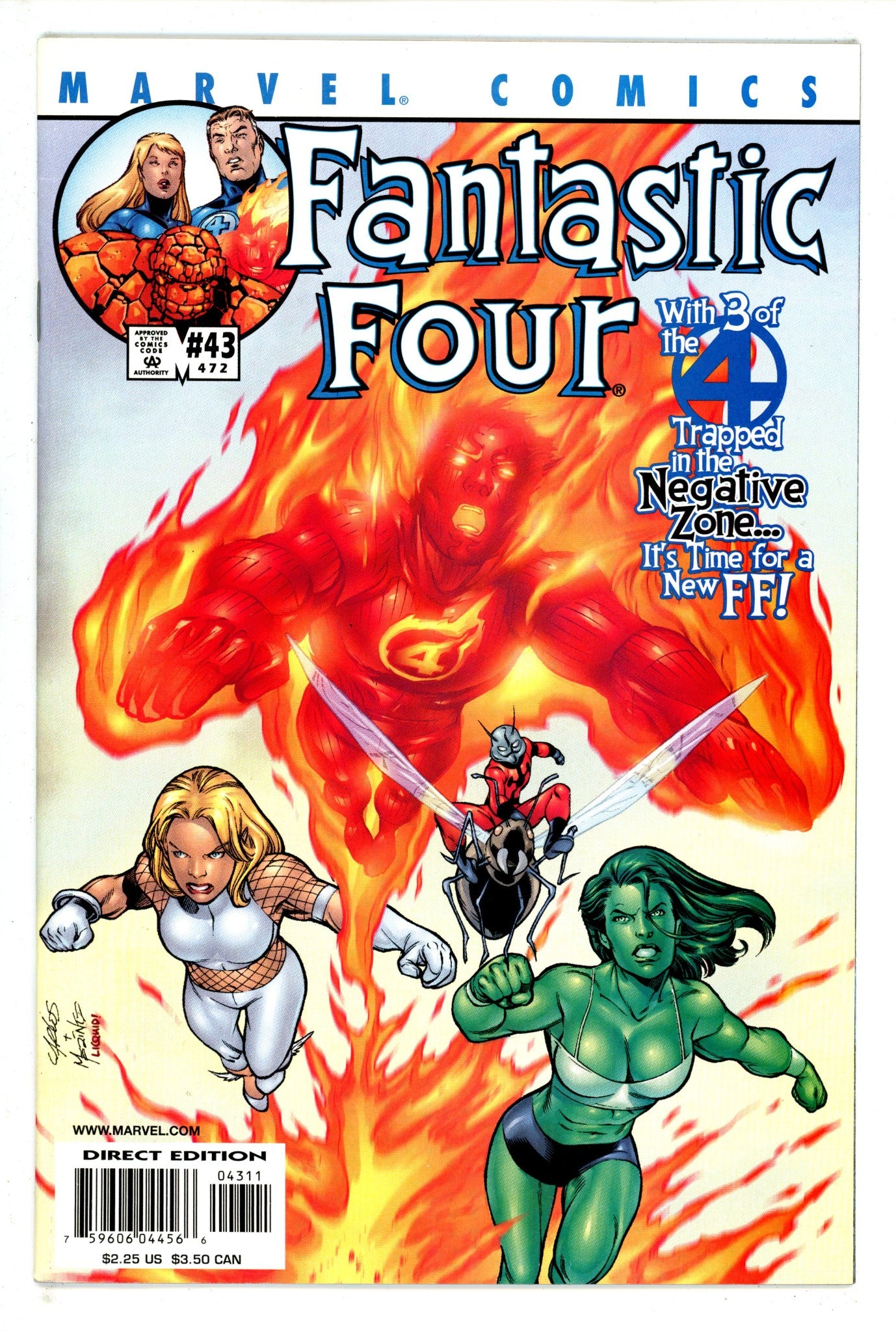 Fantastic Four Vol 3 43 (472) (2001)