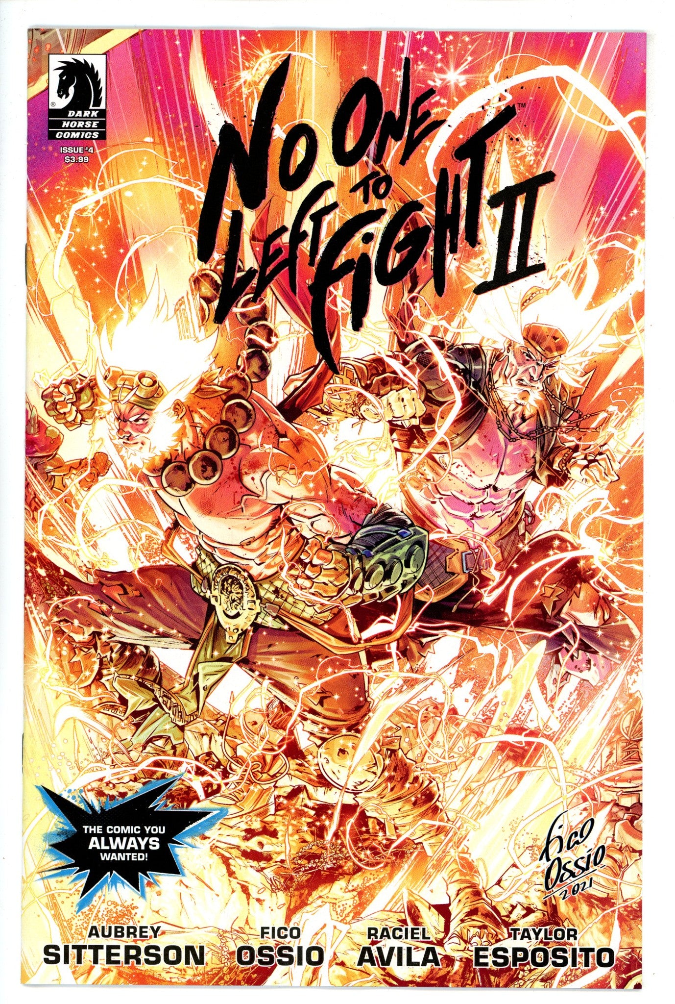 No One Left to Fight II 4 Ossio Variant (2021)