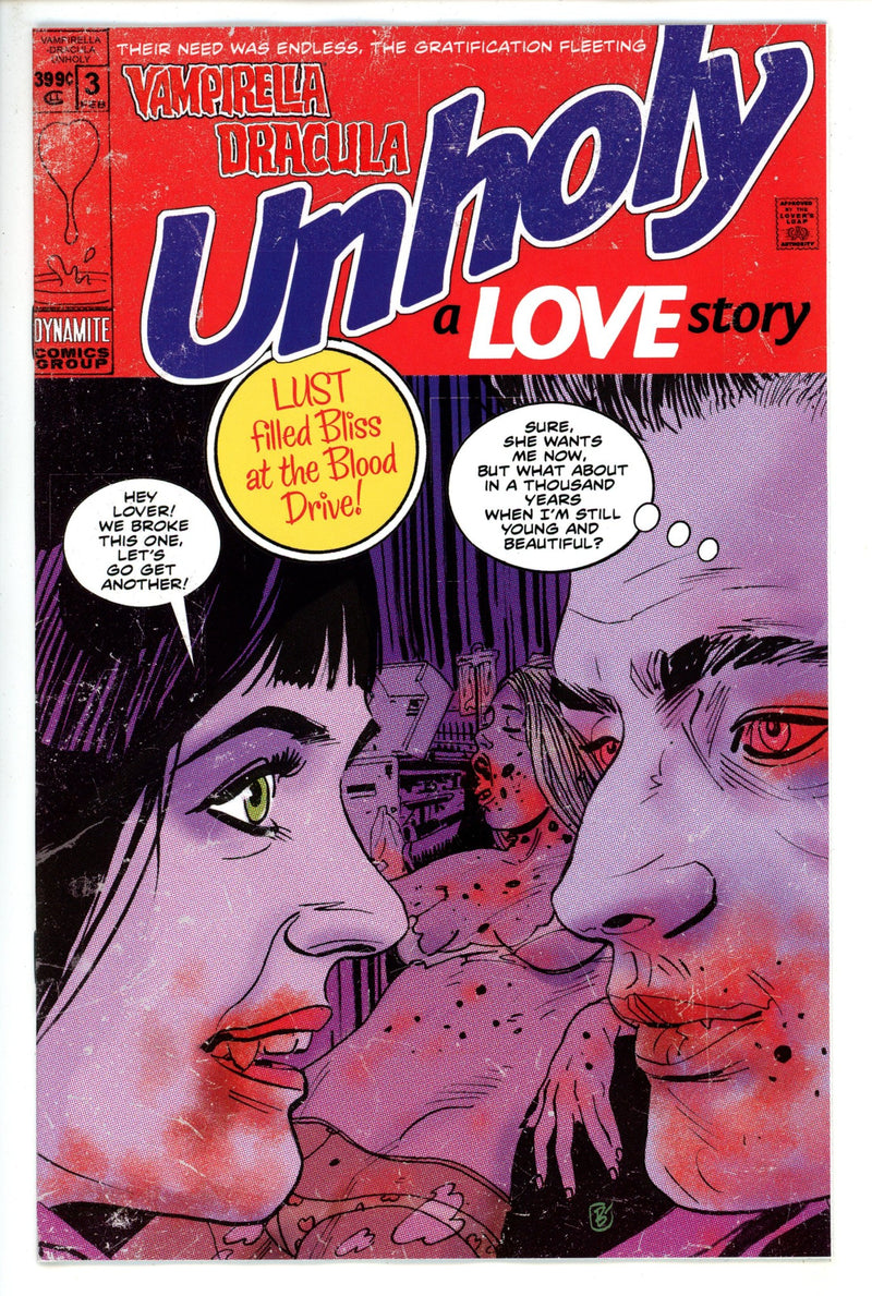 Vampirella / Dracula Unholy 3 Broxton Variant