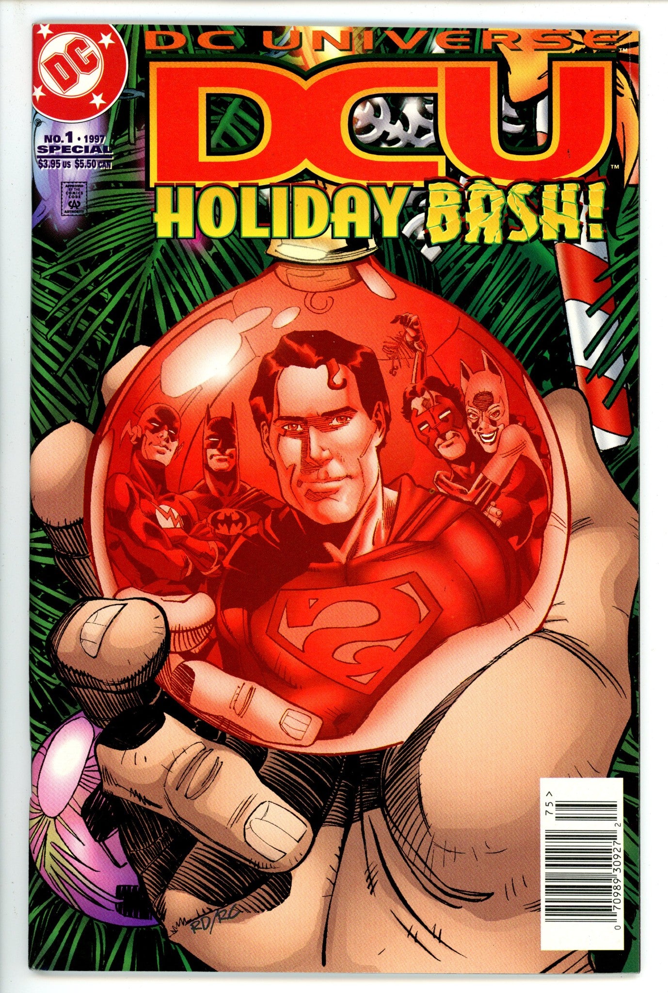DCU Holiday Bash II [nn] Newsstand NM- (1997)