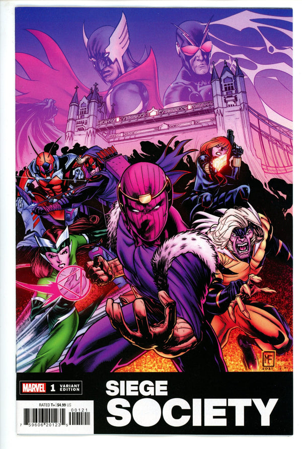 Heroes Reborn Siege Society 1 Ferreira Variant (2021)