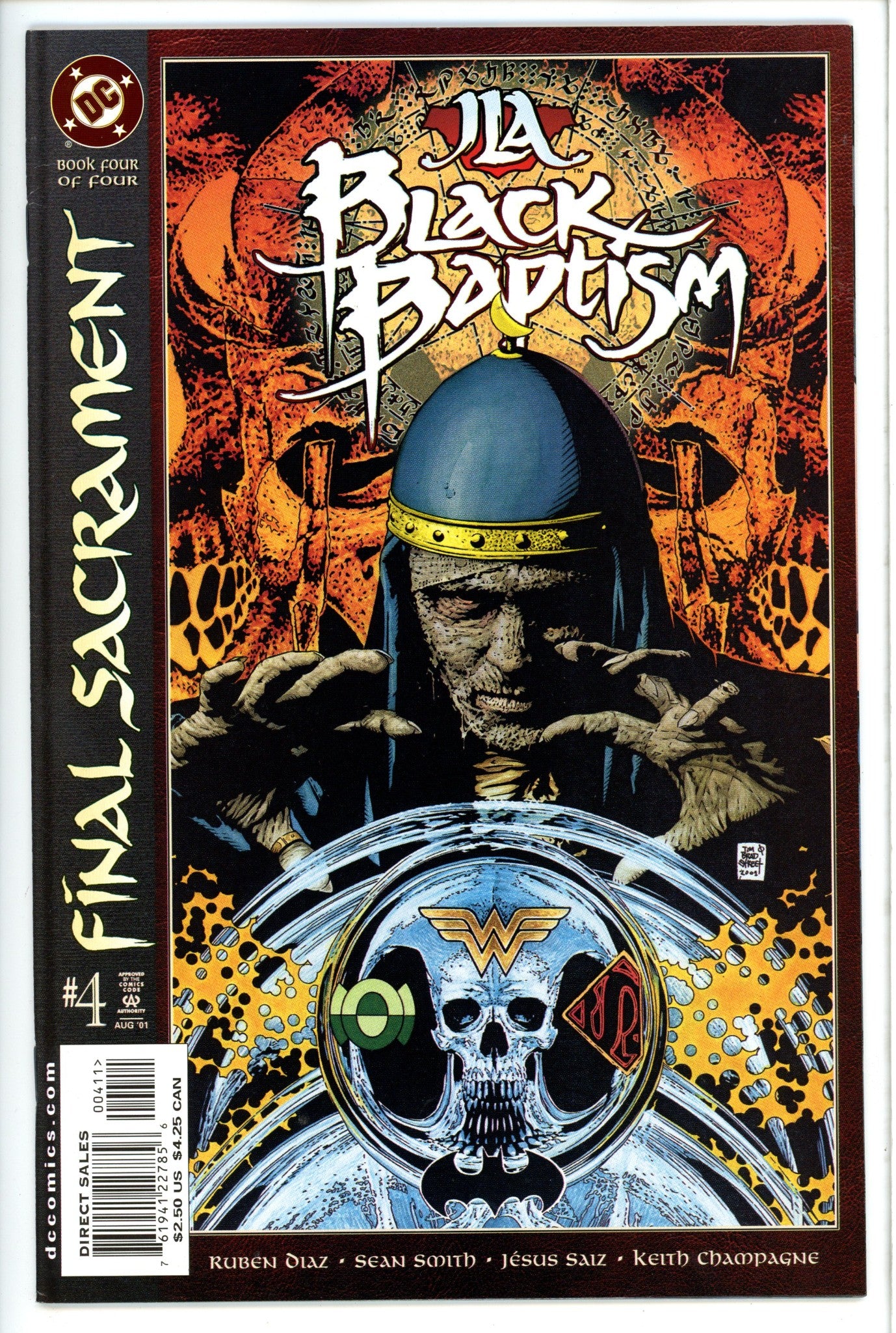 JLA: Black Baptism 4-DC-CaptCan Comics Inc