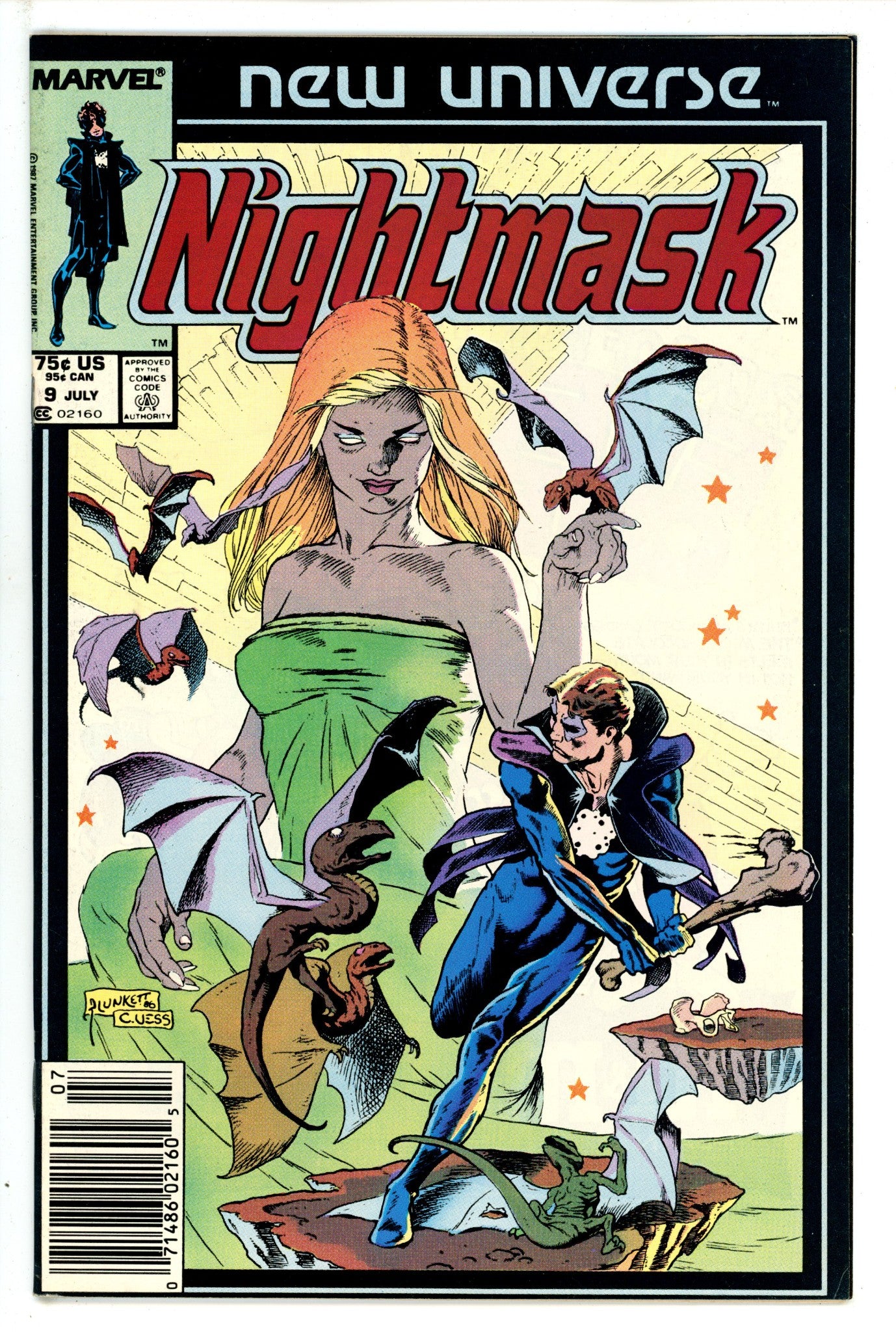 Nightmask 9 Newsstand (1987)