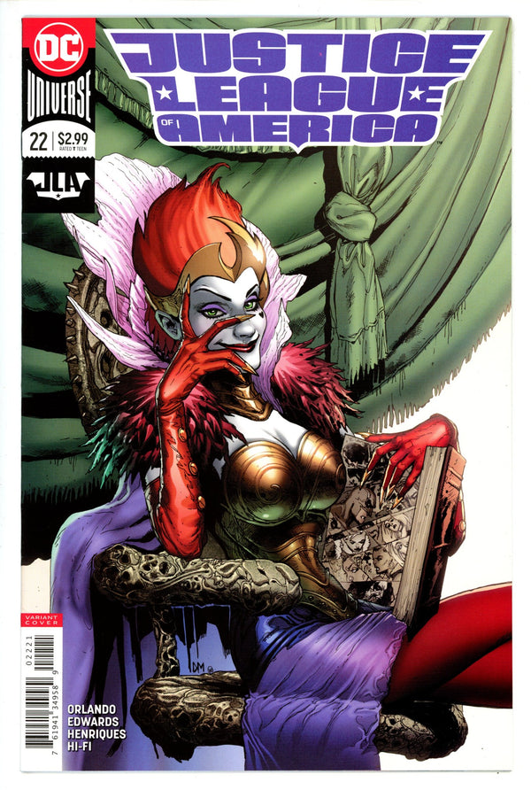 Justice League of America Vol 5 22 Mahnke Variant