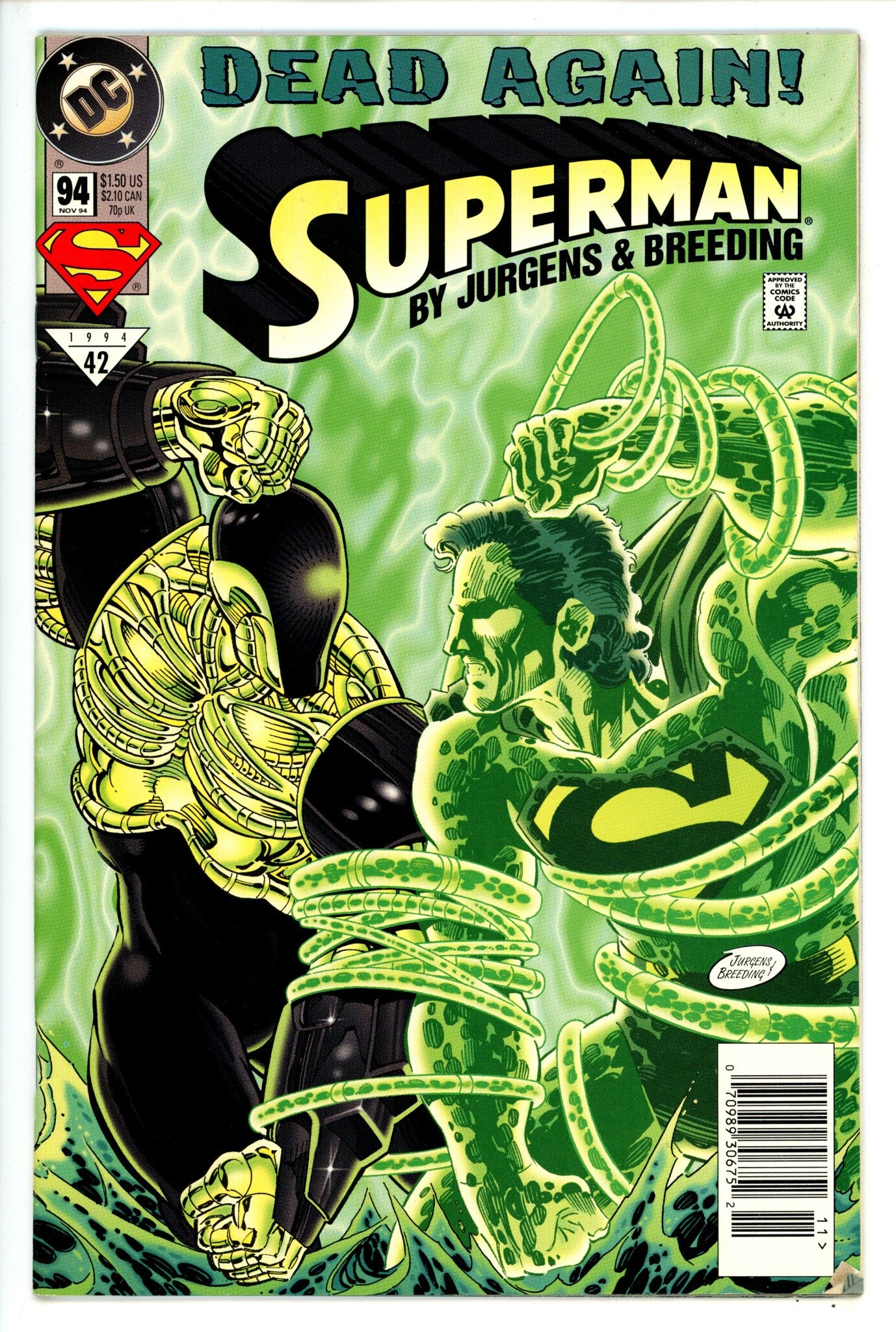 Superman Vol 2 94 Newsstand