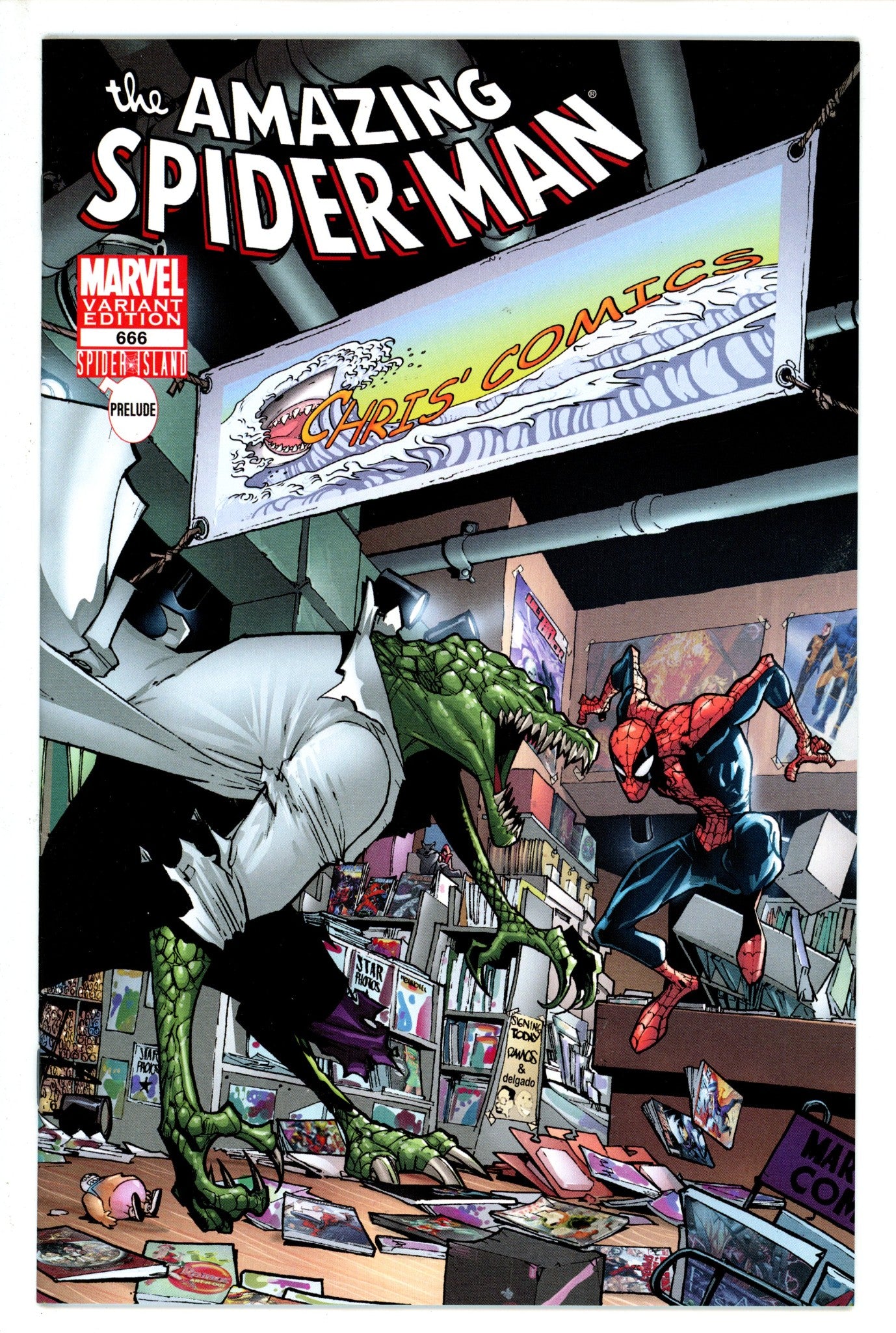 The Amazing Spider-Man Vol 2 666 Chris' Comics Variant VF/NM