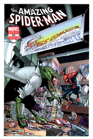 The Amazing Spider-Man Vol 2 666 Chris' Comics Variant VF/NM