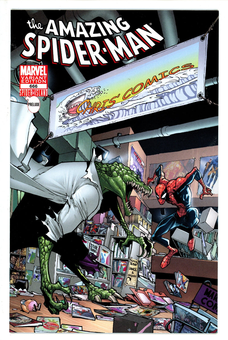 The Amazing Spider-Man Vol 2 666 Chris' Comics Variant VF/NM