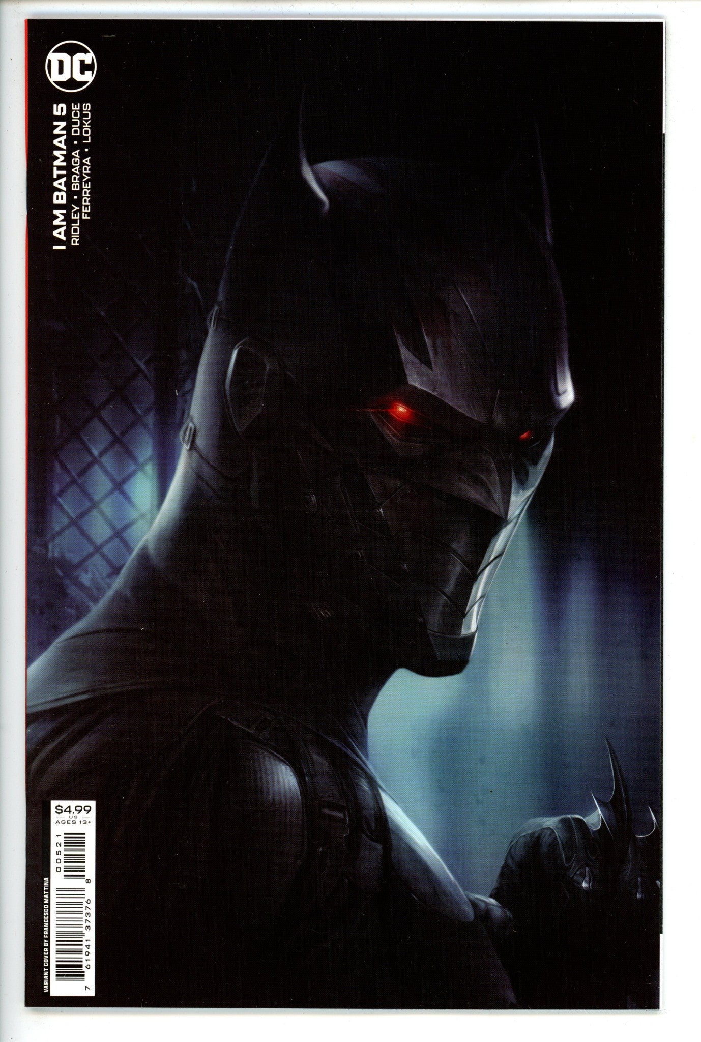 I Am Batman 5 Mattina Variant (2022)