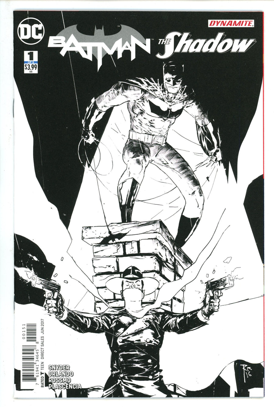 Batman / Shadow 1 Rossmo Variant