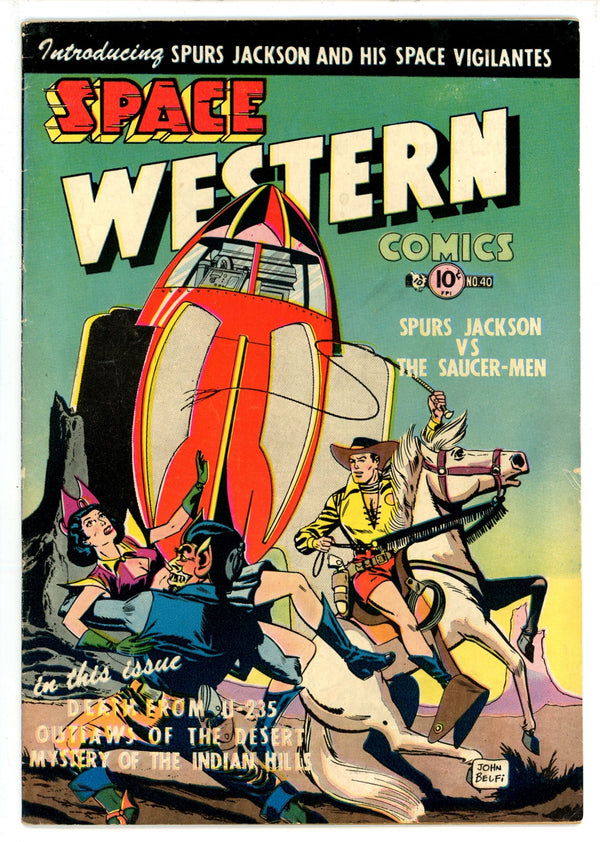 Space Western 40 VG+ (1952)