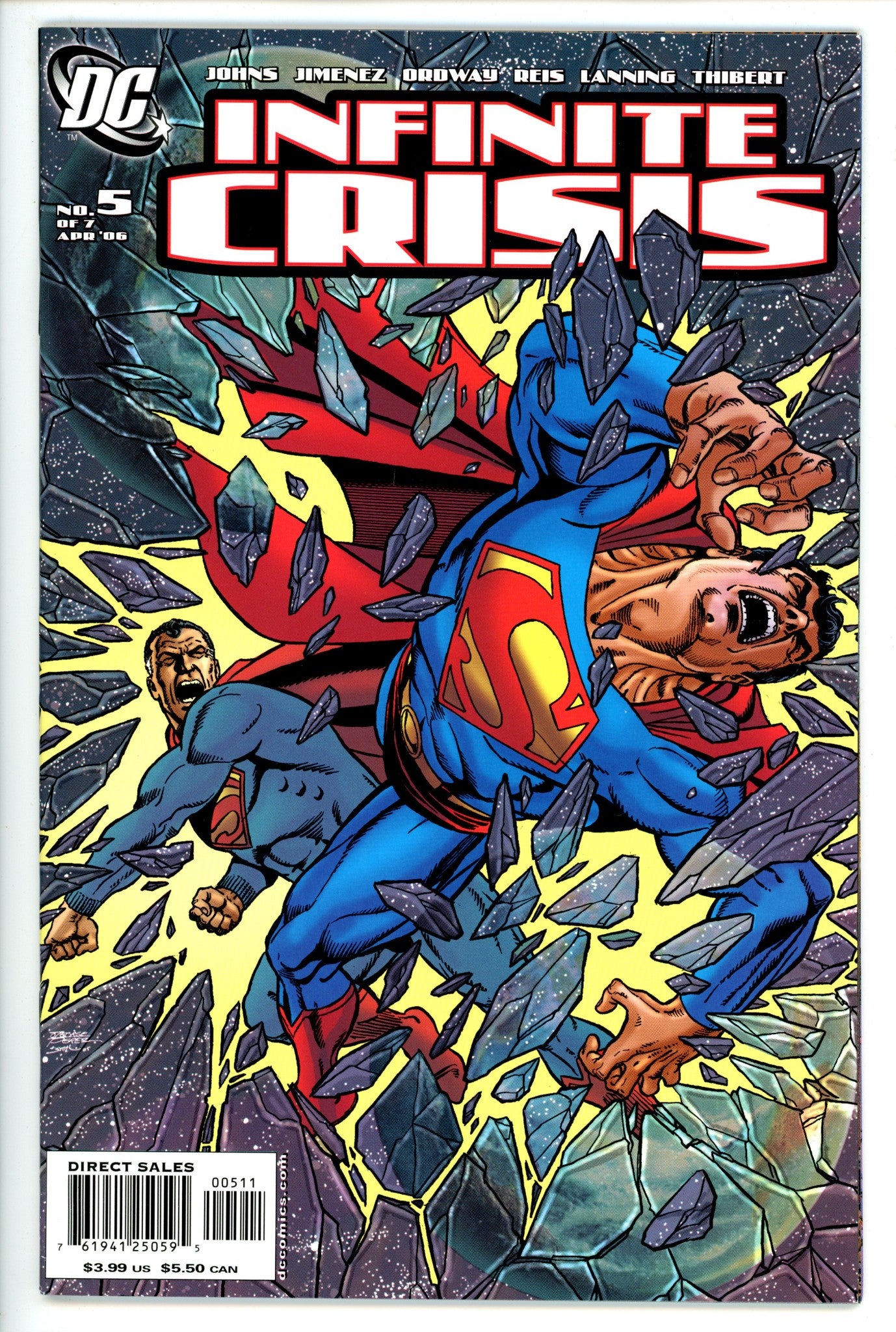 Infinite Crisis 5 Perez Variant VF/NM