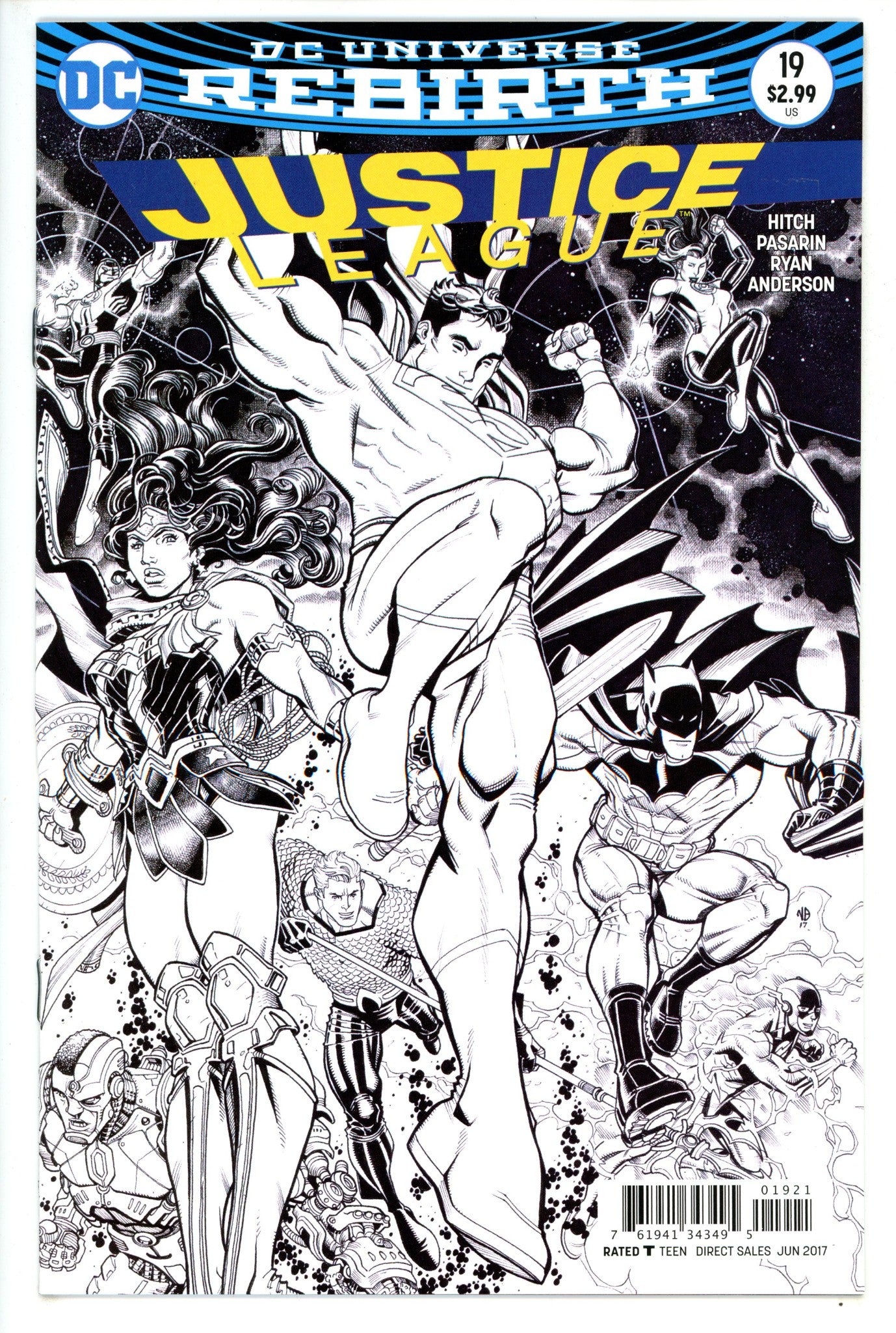 Justice League Vol 2 19 Bradshaw Variant