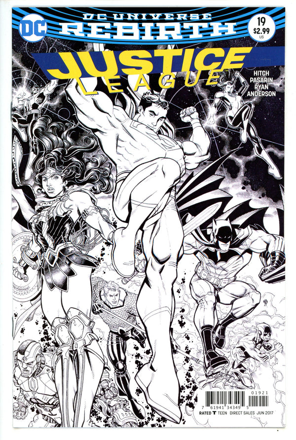 Justice League Vol 2 19 Bradshaw Variant