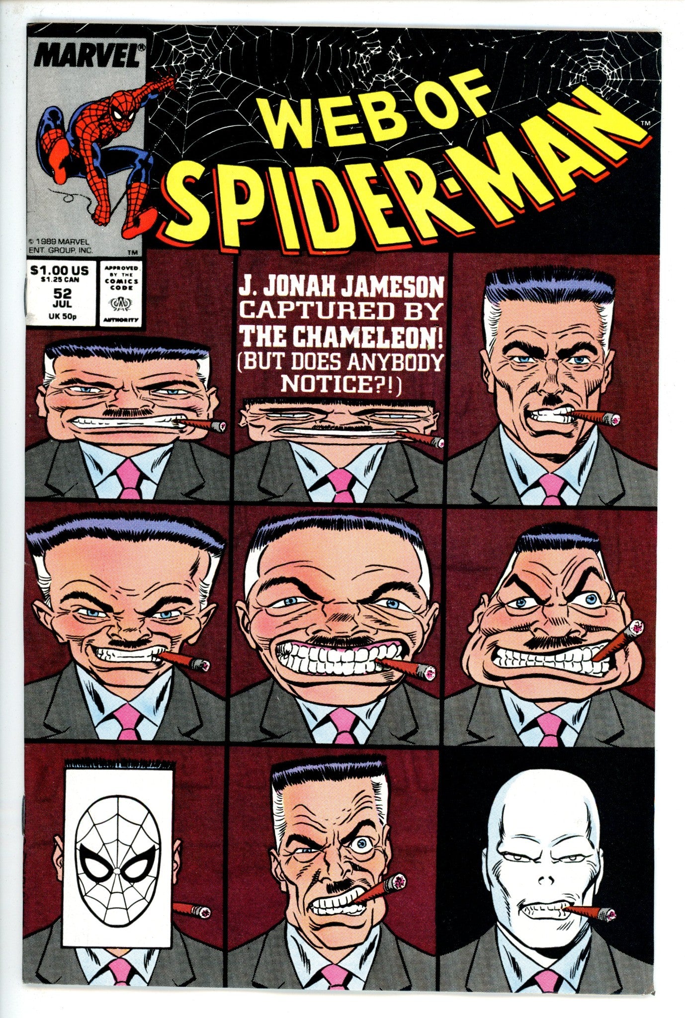 Web of Spider-Man Vol 1 52-Marvel-CaptCan Comics Inc