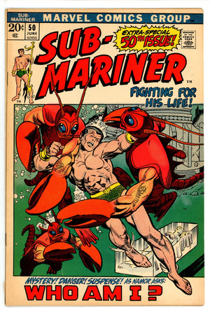 Sub-Mariner Vol 1 50 VG