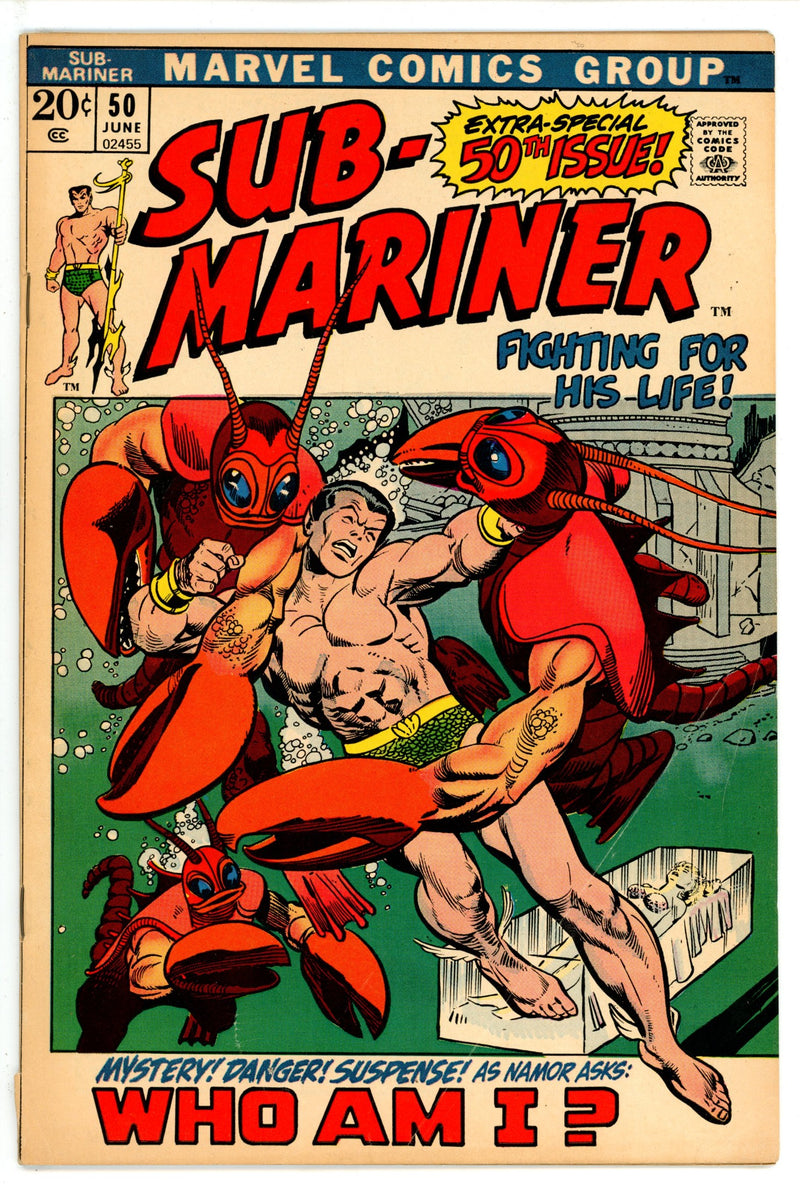 Sub-Mariner Vol 1 50 VG