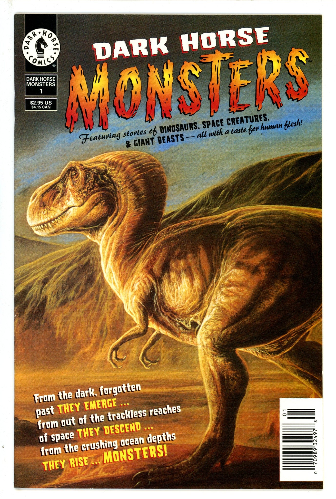 Dark Horse Monsters 1 Newsstand VF/NM (1997)
