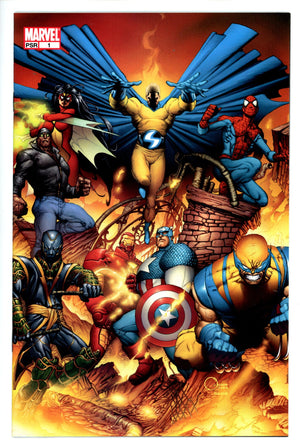 New Avengers Vol 1 1 Quesada Variant NM-