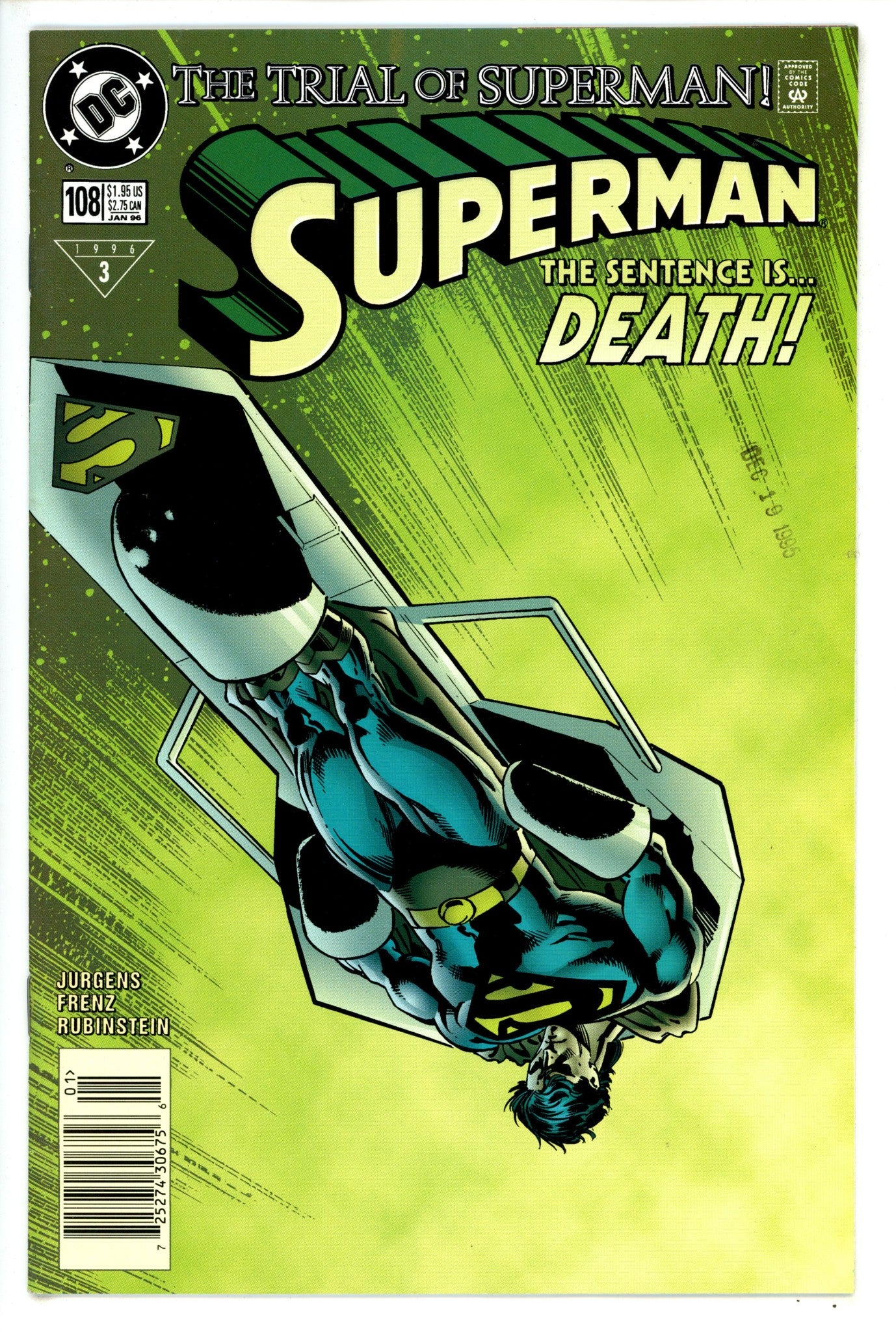 Superman Vol 2 108 Newsstand