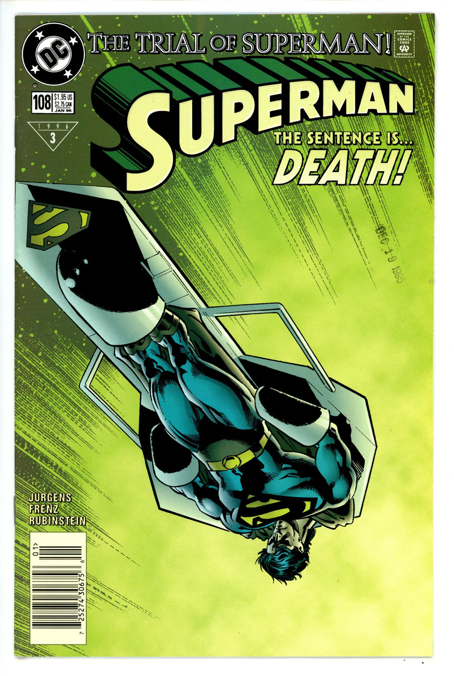 Superman Vol 2 108 Newsstand