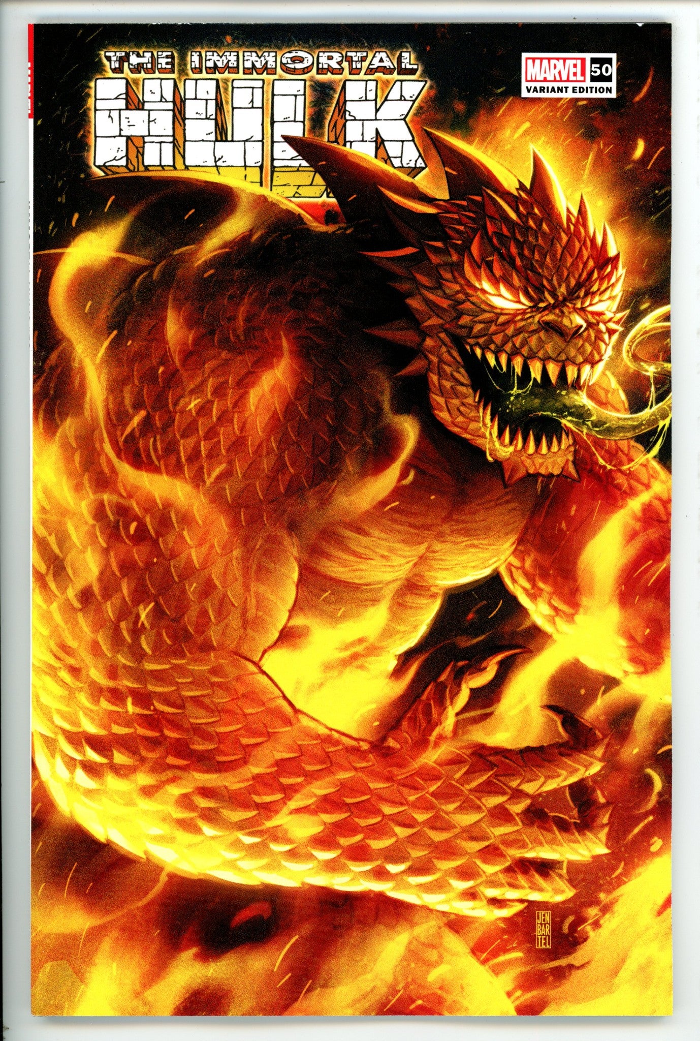 Immortal Hulk 50 Bartel Variant (2021)