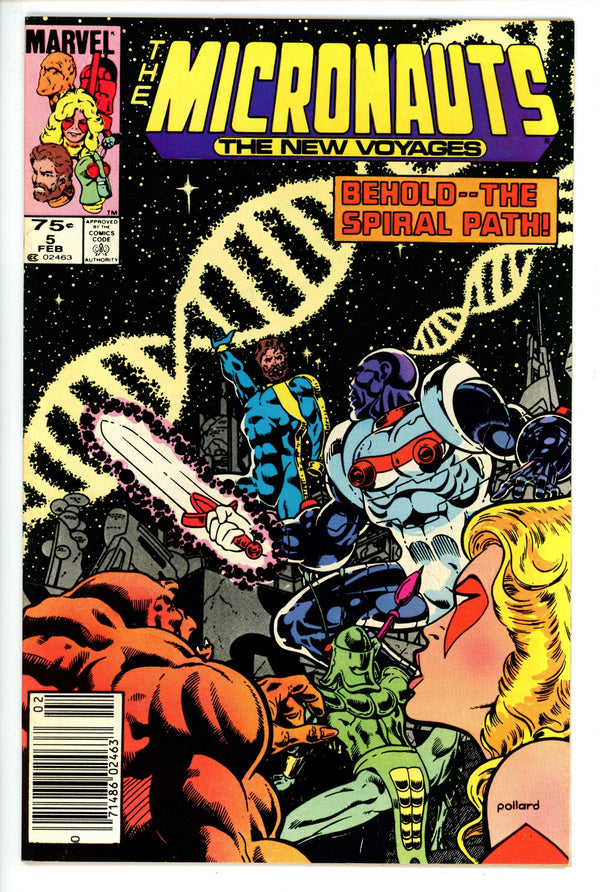 Micronauts Vol 2 5 Canadian VF-