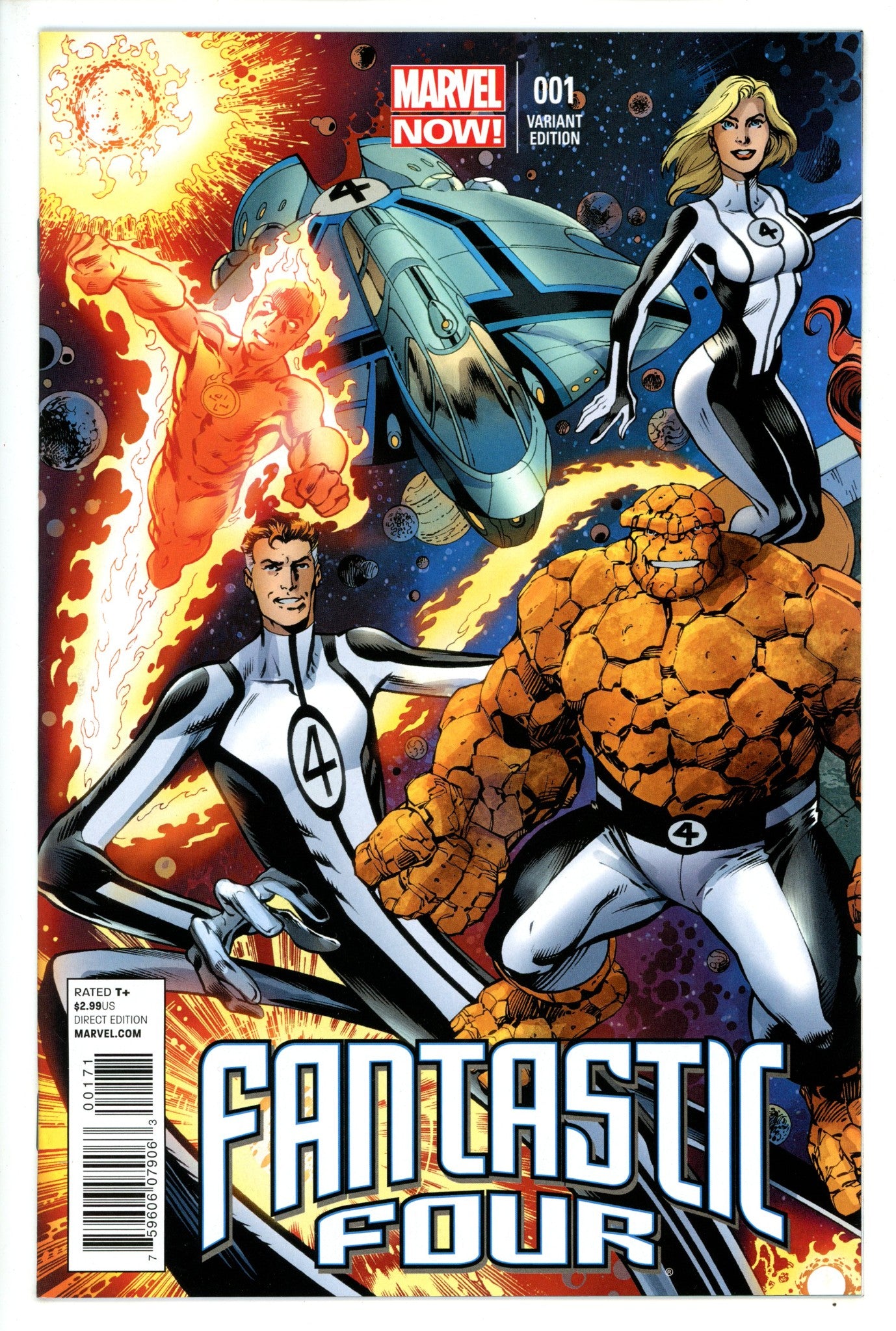 Fantastic Four Vol 4 1 Bagley Variant