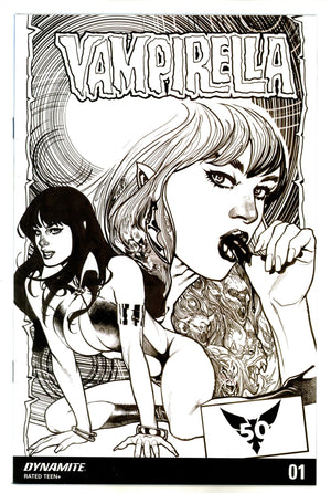 Vampirella Vol 6 1 Hughes B&W Variant
