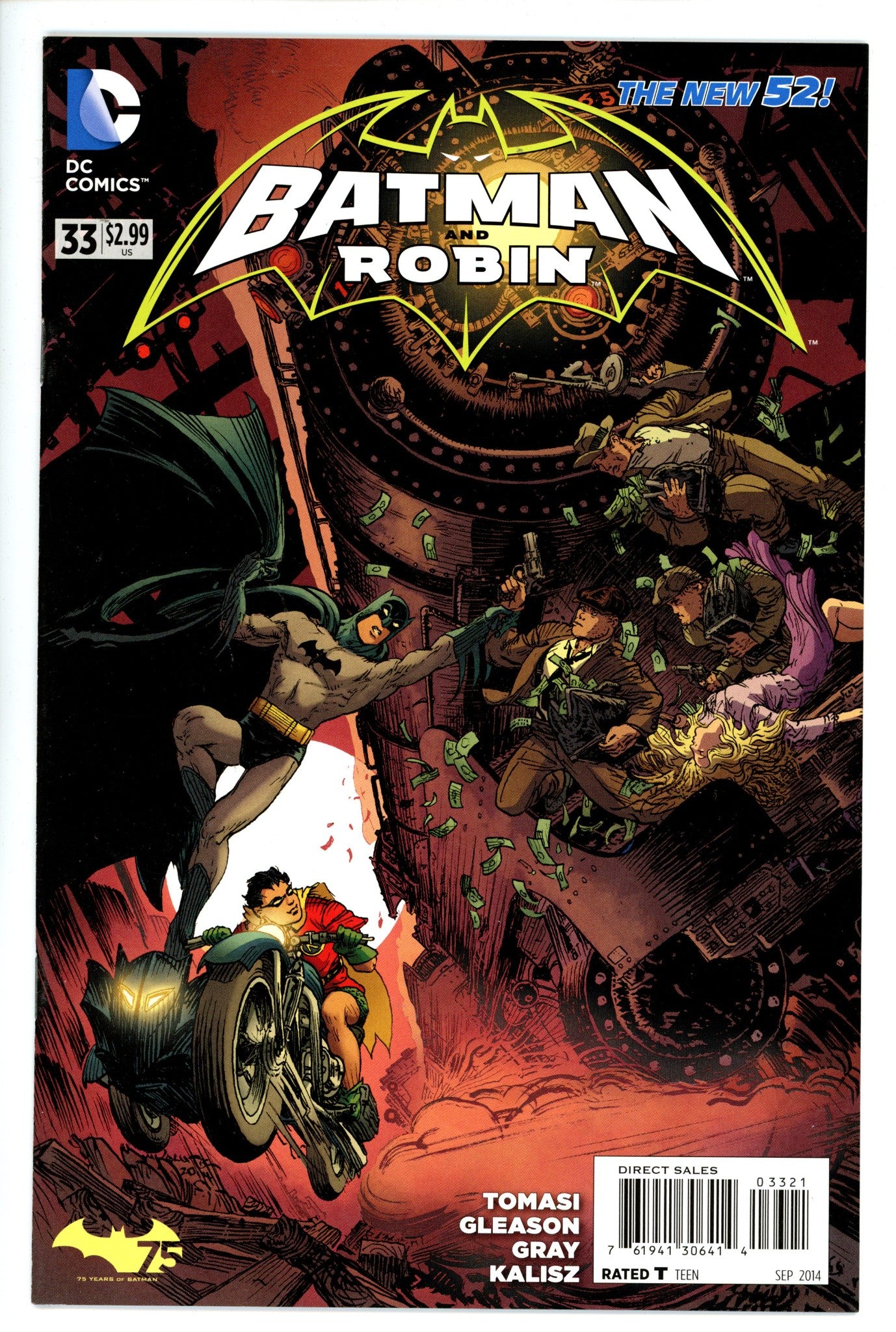 Batman and Robin 33 Kaluta Variant