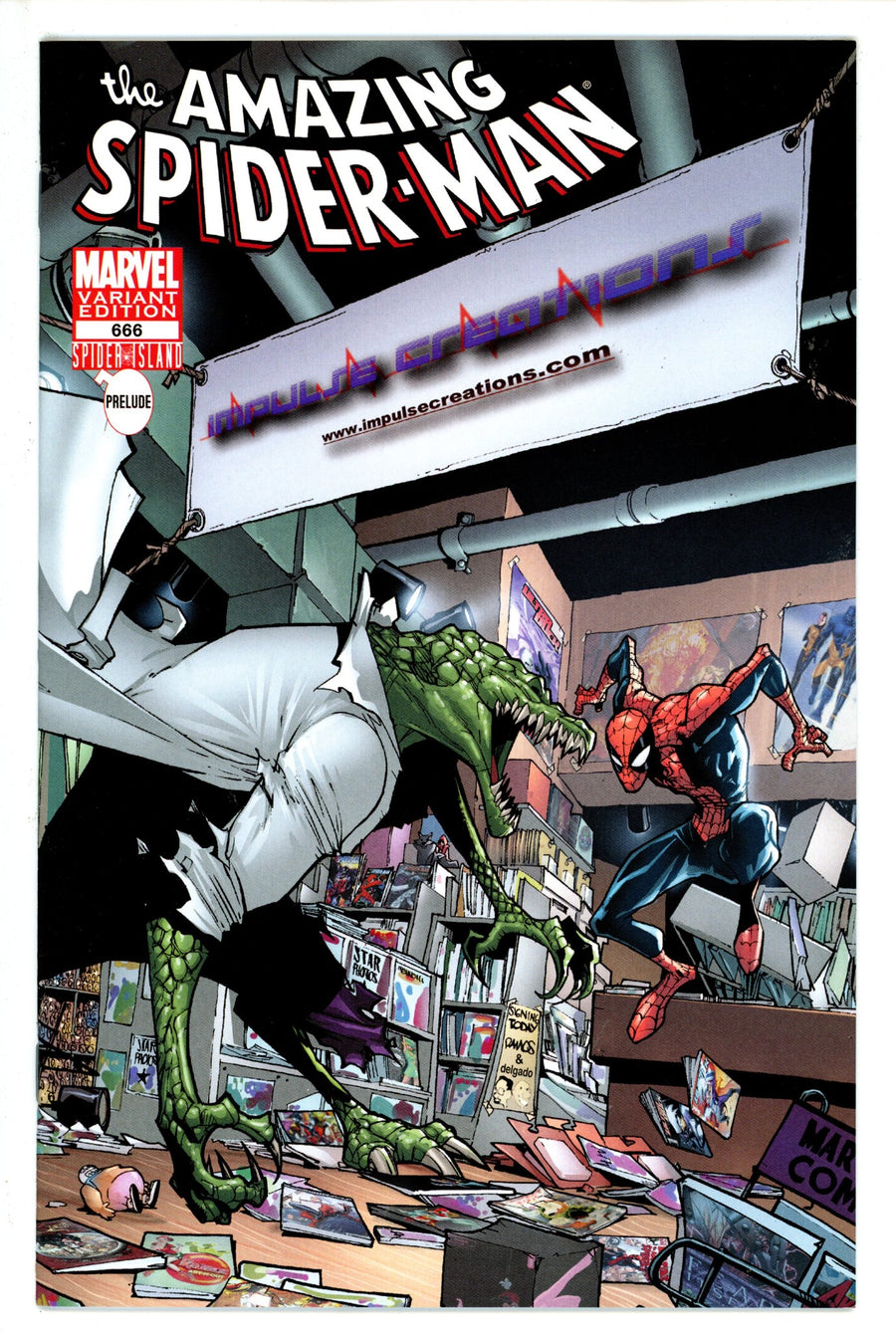 The Amazing Spider-Man Vol 2 666 Impulse Creations Variant NM-