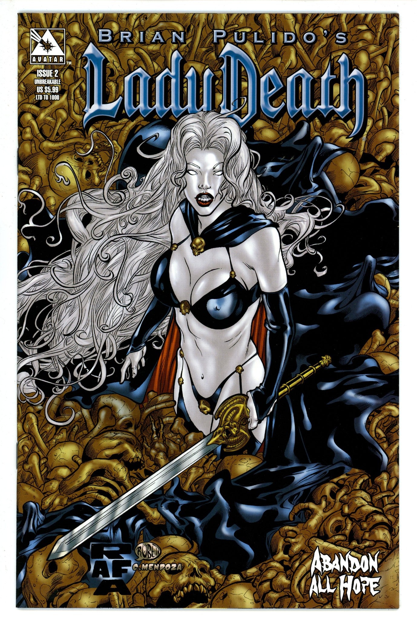 Lady Death: Abandon All Hope 2 Lopez Variant (2005)