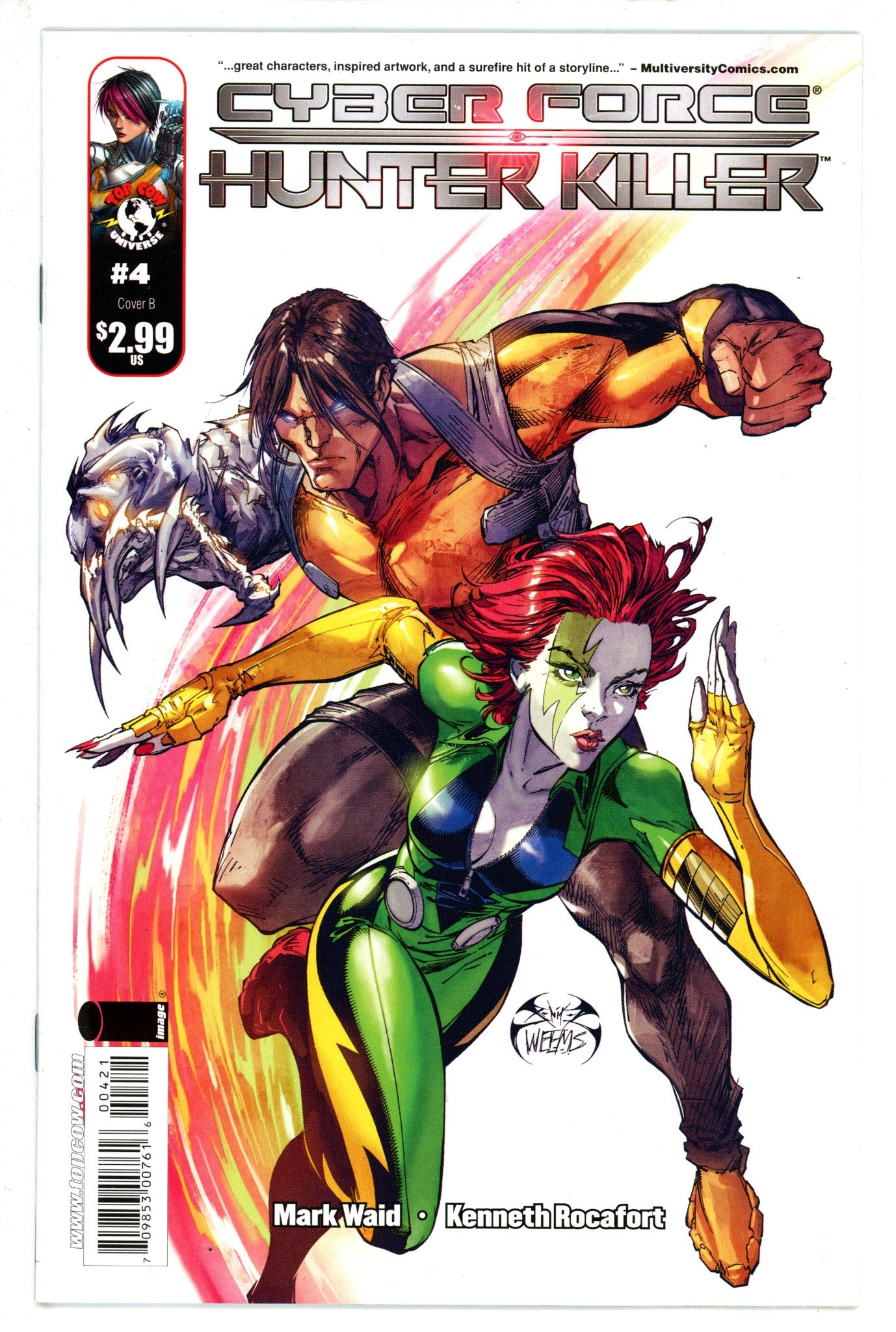Cyberforce/Hunter-Killer 4 Benitez Variant (2010)