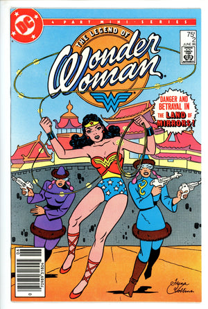 The Legend of Wonder Woman  2 Newsstand