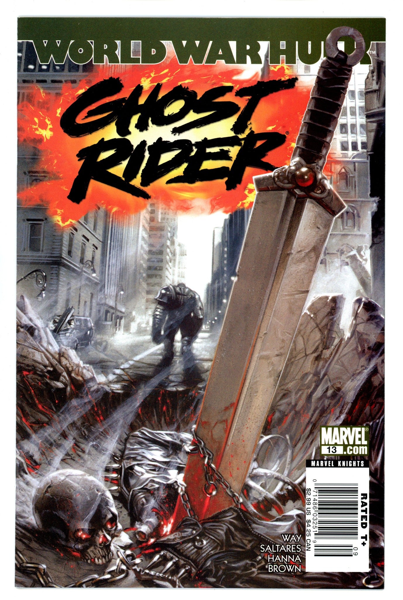 Ghost Rider Vol 5 13 Newsstand VF+