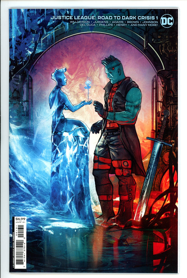 Justice League Road to Dark Crisis 1 Sarmento Variant NM+ (2022)