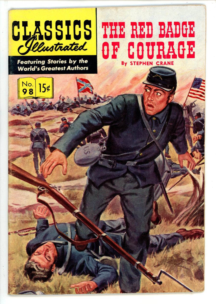 Classics Illustrated The Red Badge of Courage 98 HRN 98 FN-