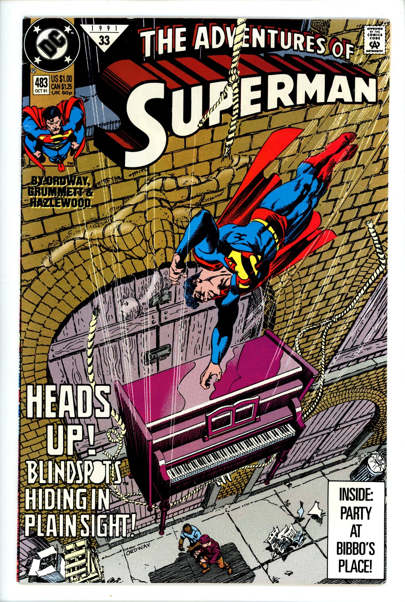 Adventures of Superman 483-DC-CaptCan Comics Inc