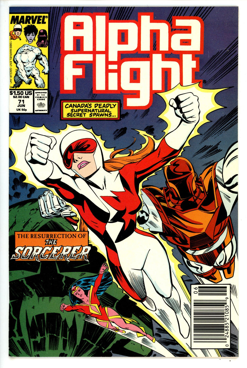 Alpha Flight Vol 1 71 Newsstand