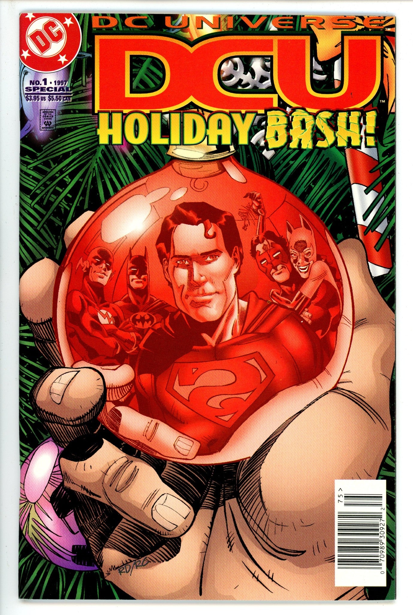 DCU Holiday Bash II [nn] Newsstand NM (1997)