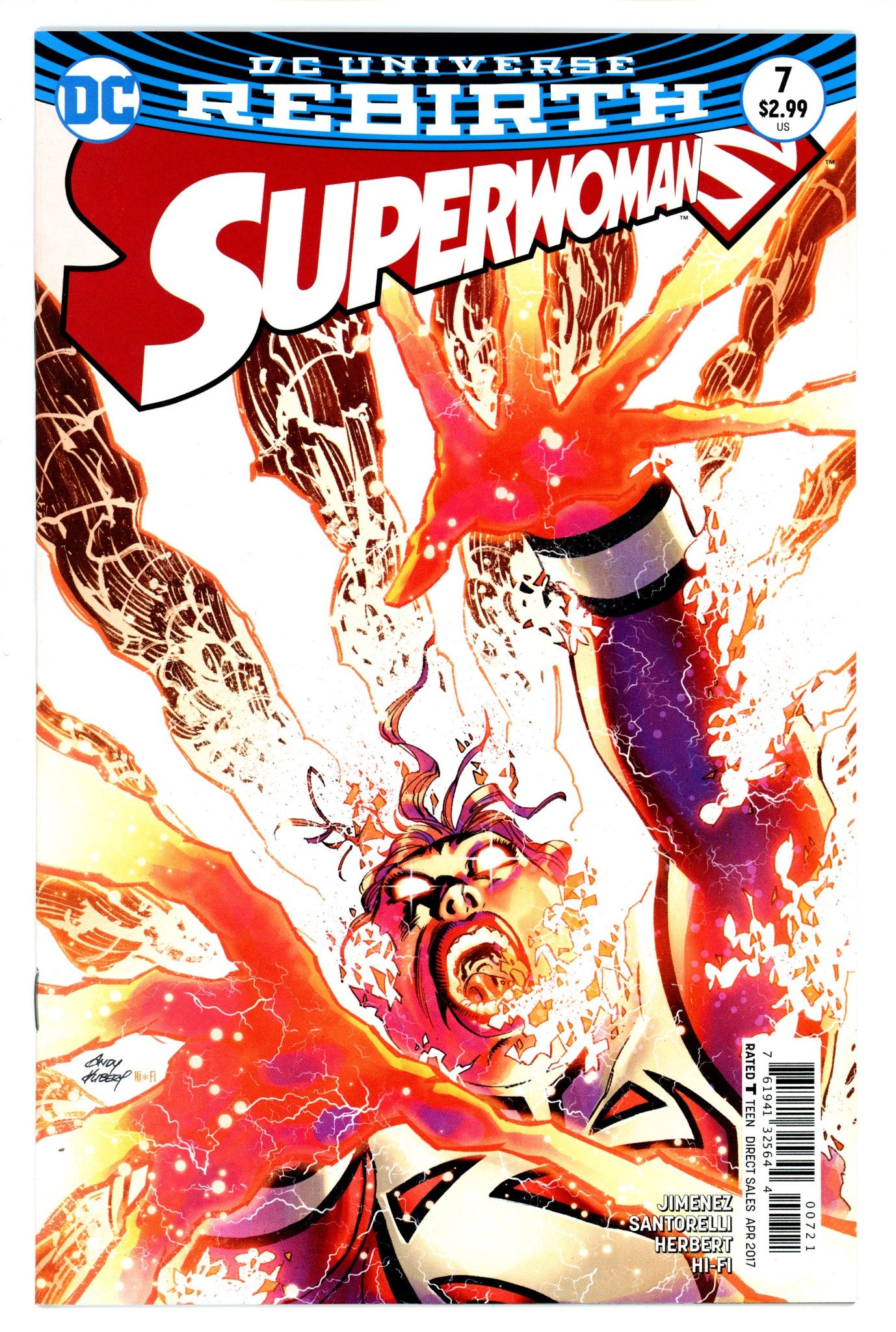 Superwoman Vol 1 7 Kubert Variant