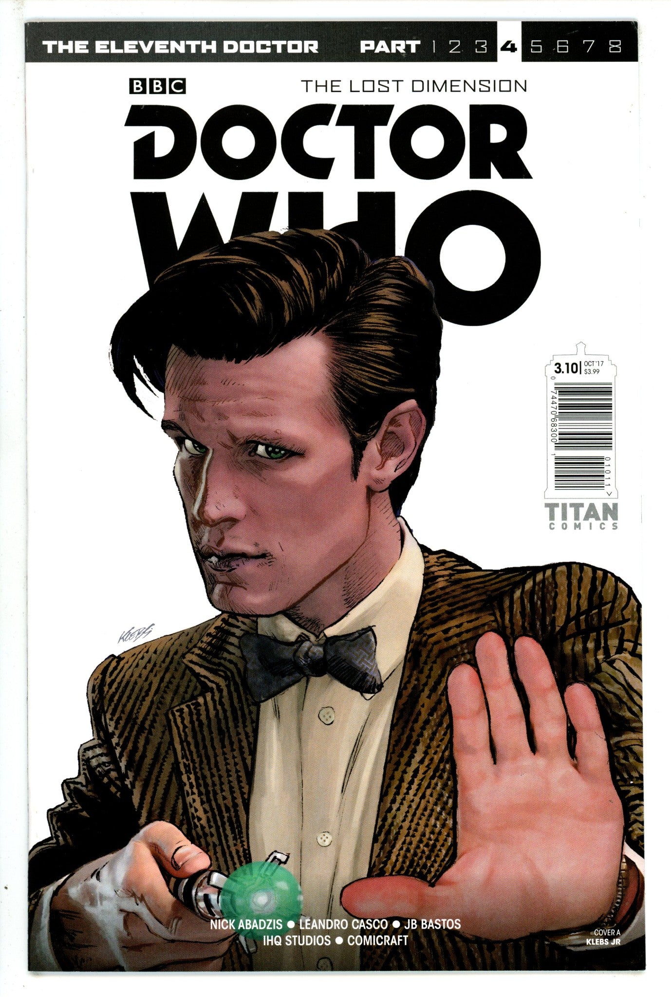 Doctor Who: The Eleventh Doctor Adventures Year Three 10 VF/NM (2017)